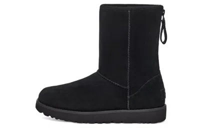 Ugg (wmns)  W Classic Short Logo Zip 'black'