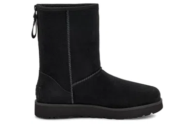 Ugg (wmns)  W Classic Short Logo Zip 'black'