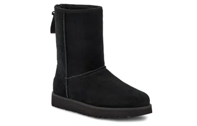 Ugg (wmns)  W Classic Short Logo Zip 'black'