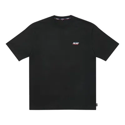 Palace Basically A Tshirt Logo Micro Mark Round Neck Short Sleeve Unisex Black