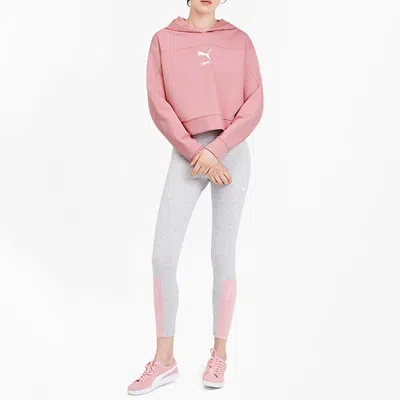 Puma (wmns)  Classic Logo Hoodie 'pink'