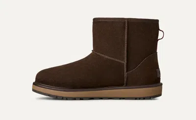 Ugg Suede Pull-tab Boots In Brown