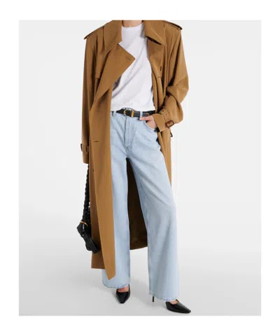 Agolde Adine Crew Neck T-shirt In White