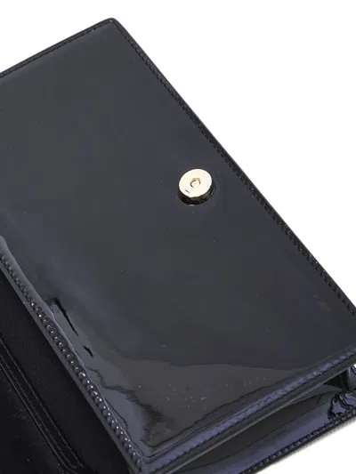 Christian Louboutin Rectangular Patent Clutch Featuring Chain Strap