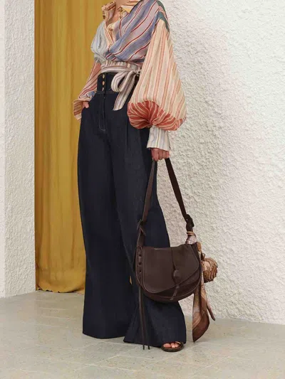 Zimmermann Listed Blouse Rebellion In Multi