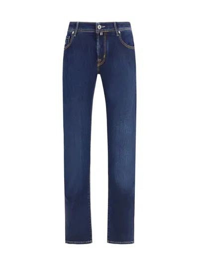 Jacob Cohen Nick Slim 5-pocket Jeans In Blue