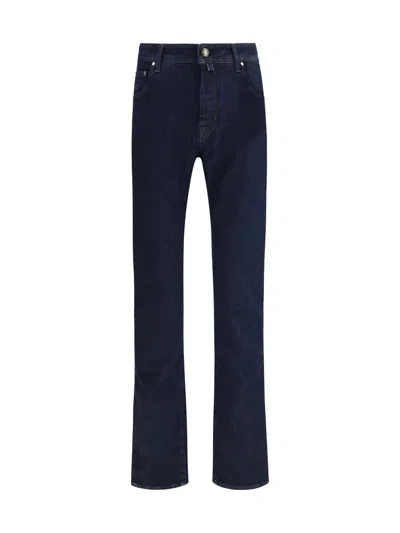 Jacob Cohen Nick Slim 5-pocket Pants In Blue