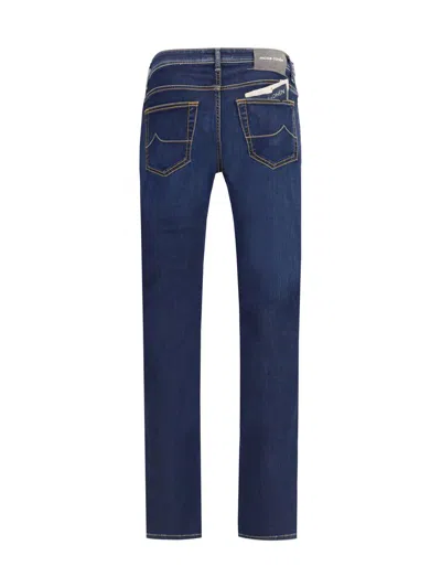 Jacob Cohen Nick Slim 5-pocket Jeans In Blue