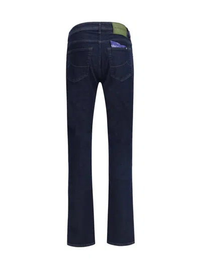 Jacob Cohen Nick Slim 5-pocket Pants In Blue