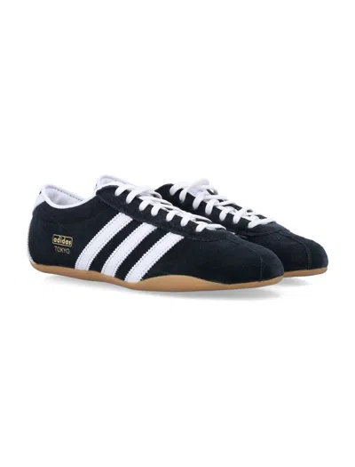 Adidas Originals Adidas Tokyo Women S Suede Sneakers In Black