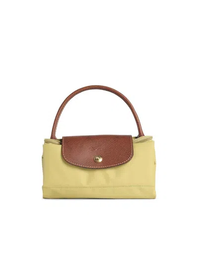 Longchamp Bag With 's Le Pliage Original' Handle In Yellow