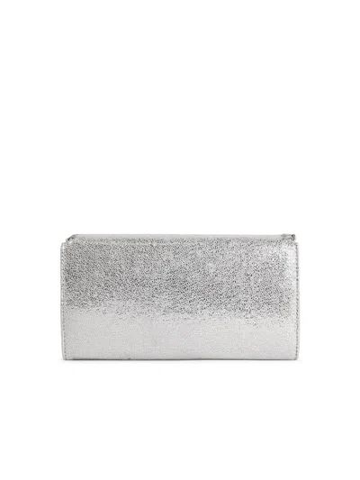 Stella Mccartney Falabella Chain-strap Satchel Bag In Silver