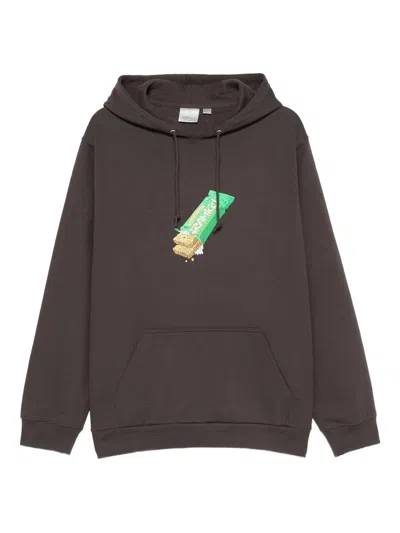 Gramicci Granola Hooded Sweatshirt Clothing In Brown