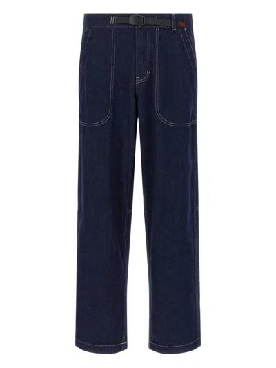 Gramicci Japanese Slub Denim Pant Clothing In Blue