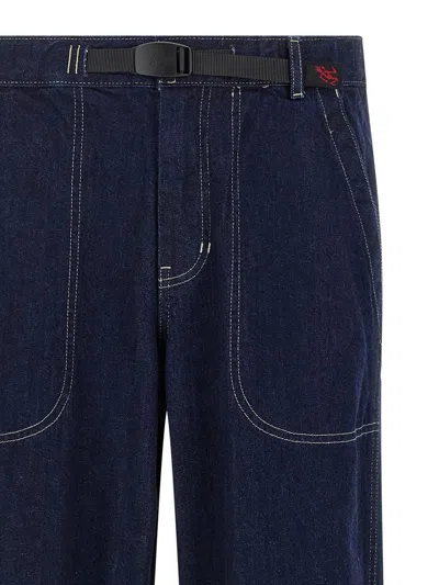 Gramicci Japanese Slub Denim Pant Clothing In Blue