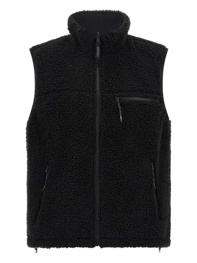 Gramicci 'reversible Sherpa' Vest In Black