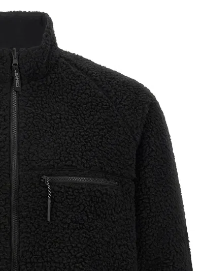 Gramicci Reversible Sherpa Jacket Clothing In Black