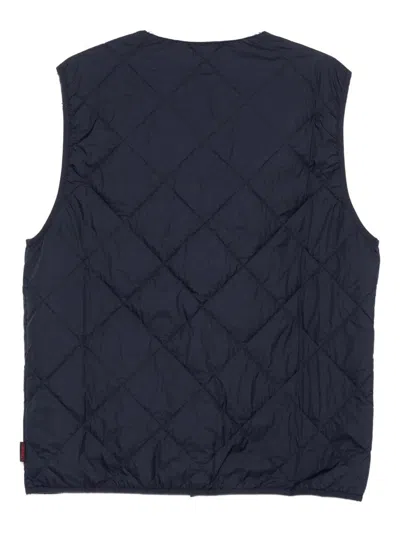 Gramicci Thermal Insulation Quilted Vest Clothing In Blue
