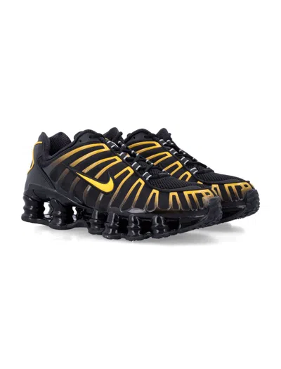 Nike Shox Tl  In Textile And Synthetic Materials In Black