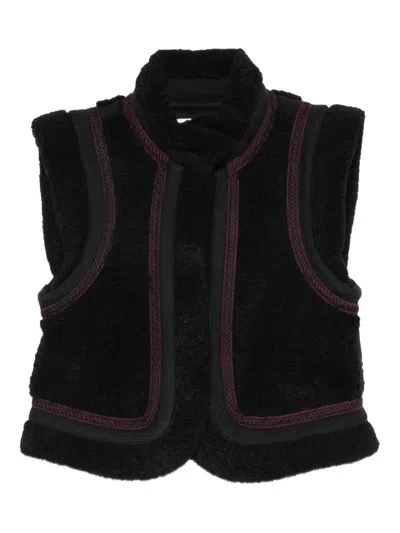 Antik Batik Sally Gilet Clothing In Black