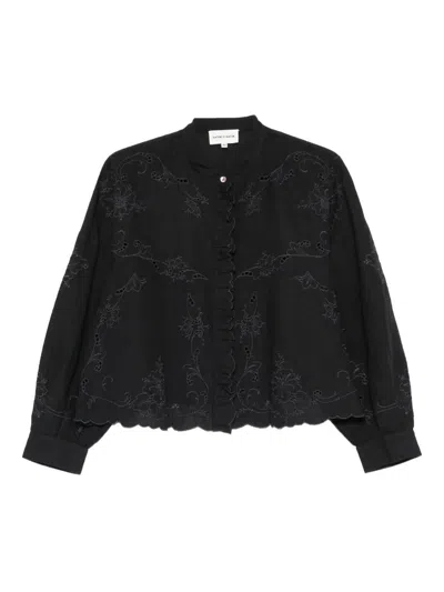 Antik Batik Carmina Blouse Clothing In Black