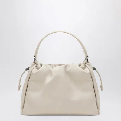 Brunello Cucinelli Bucket Mellow Small Ivory Bag Women In White