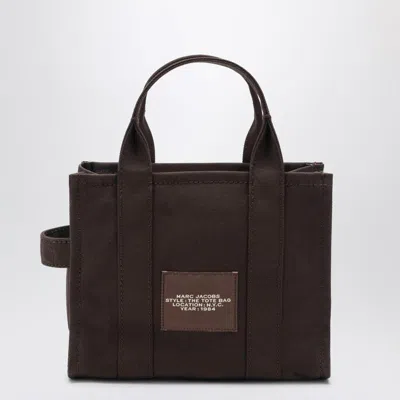 Marc Jacobs Compact Canvas Tote Bag With Top Handles In Brown