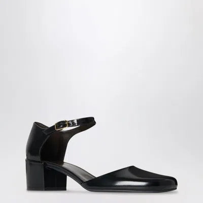 The Row Penelope Strap Pumps In Black