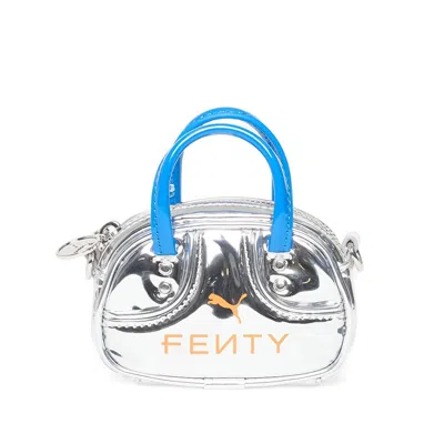 Fenty X Puma Puma Fenty By Rihanna Puma X Fenty Pocket Grip Shoulder Bag In Metallic