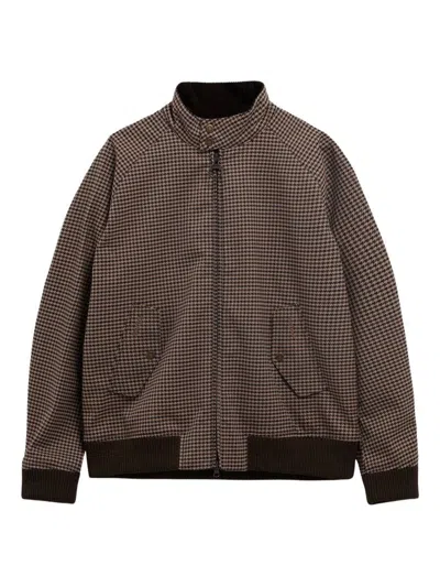 Baracuta X Barbour Porton Zip-up Jacket In Brown