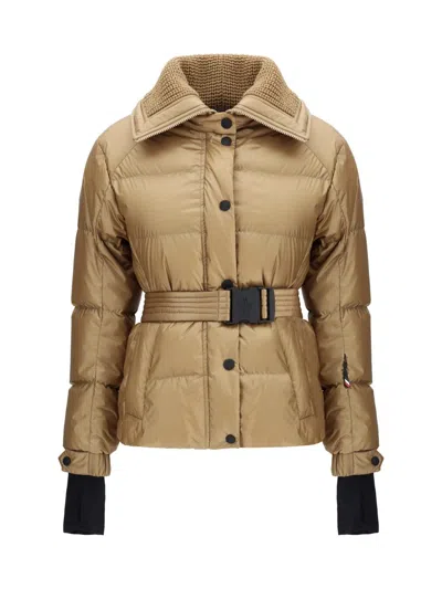 Moncler Grenoble Down Jackets In Brown