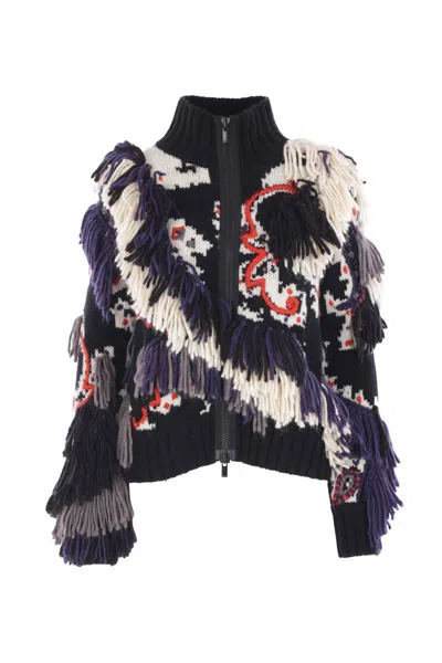 Sacai Sweaters In Black