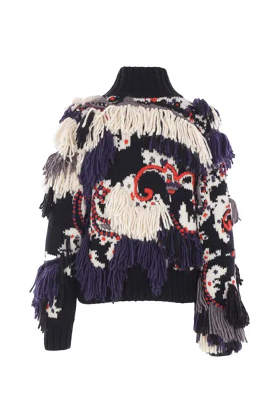 Sacai Sweaters In Black