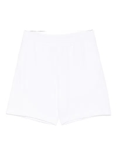 Givenchy Cotton Shorts With Logo And Pockets In White