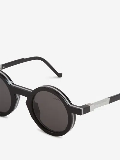 Vava Eyewear Round Sunglasses In Black