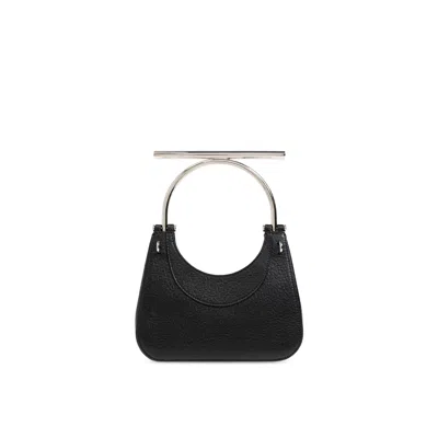 Alexander Mcqueen Mini T-bar Bag Women In Black