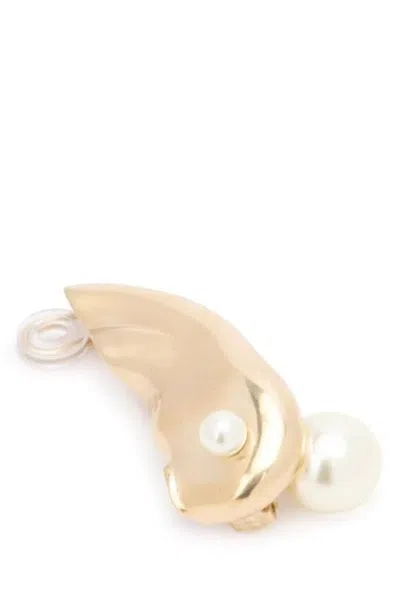 Dior Wcj Earrings In Gold