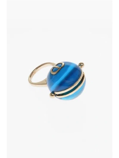 Dior Wcj Ring In Blue