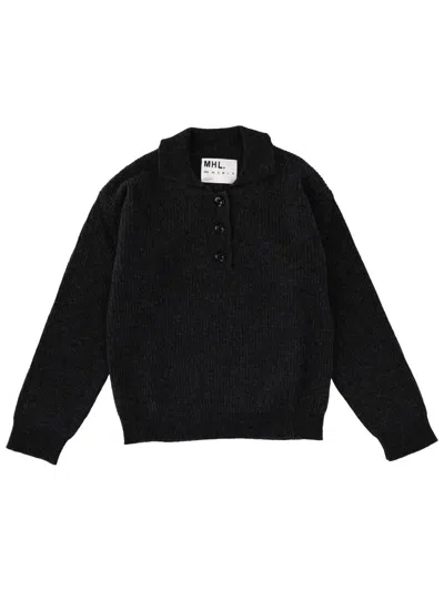 Margaret Howell Polo Mhl In Black