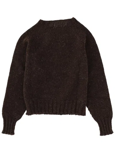 Margaret Howell Sweater Mhl In Brown