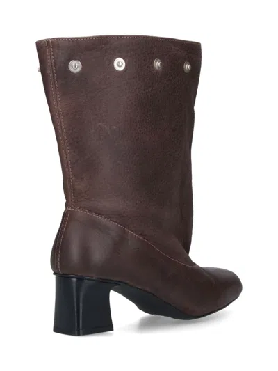 Paloma Wool Jolie Snaps Convertible Boots In Brown