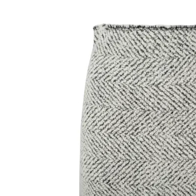 Alberta Ferretti Herringbone Pencil Skirt In Gray
