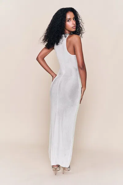 Danielle Guizio Ny Odette Dress In White