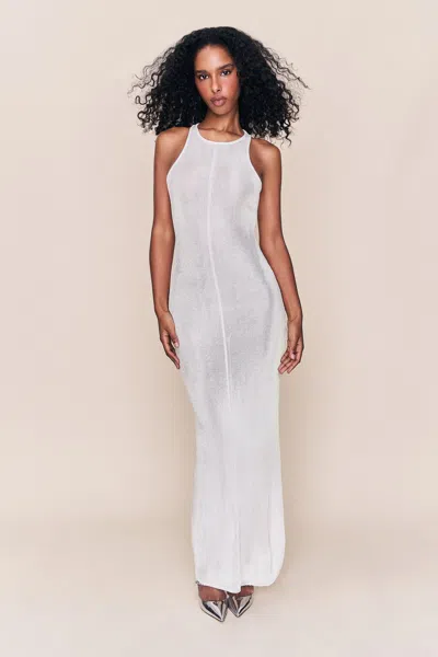 Danielle Guizio Ny Odette Dress In White