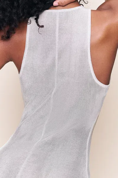 Danielle Guizio Ny Odette Dress In White