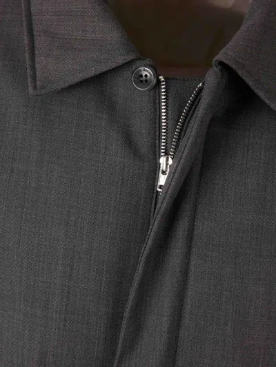 Adidas Originals By Wales Bonner Wool Blouson Casual Jacket In Grey Polyester In Gray