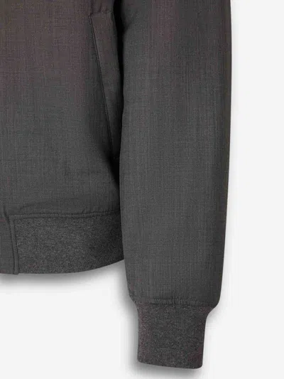 Adidas Originals By Wales Bonner Wool Blouson Casual Jacket In Grey Polyester In Gray