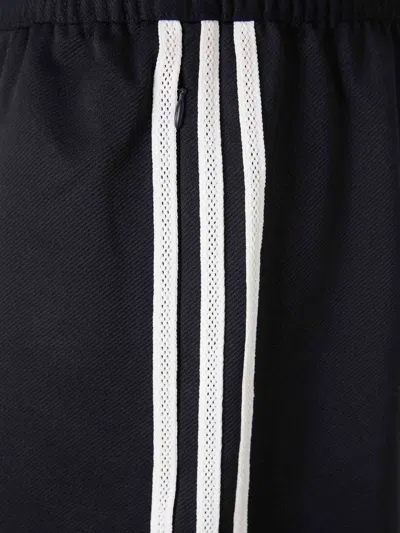 Adidas Originals By Wales Bonner Twill Short Shorts In Black Polyester In Black