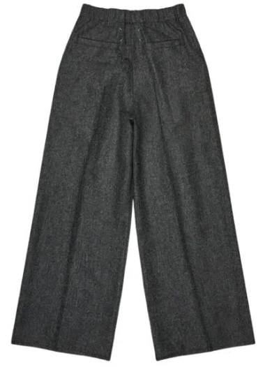 Mm6 Maison Margiela Trousers In Gray