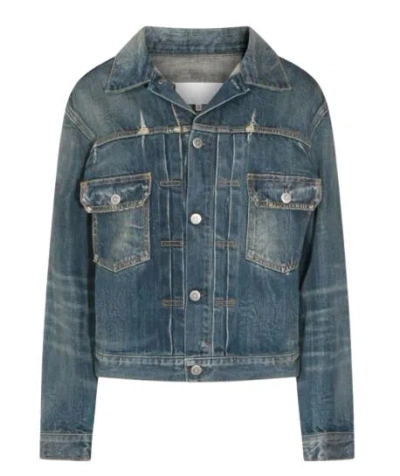 Mm6 Maison Margiela Jackets In Blue
